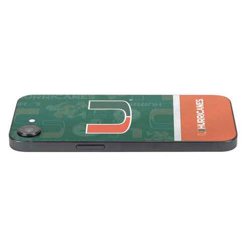 University of Miami U Hurricanes iPhone 16e Skin